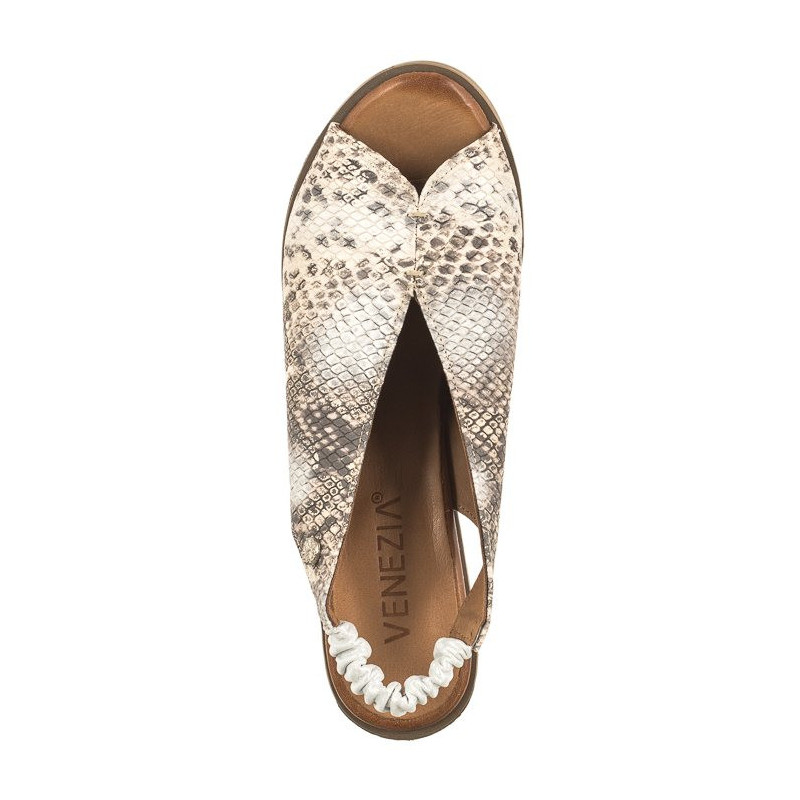 Venezia Białe 030170481 Whi (VE725-a) sandalai