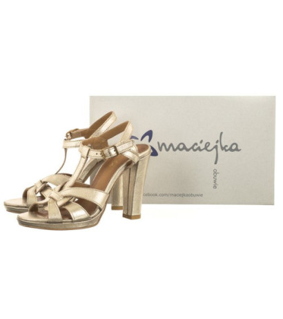Maciejka Złote 06080-25/00-1 (MA1101-a) sandalai