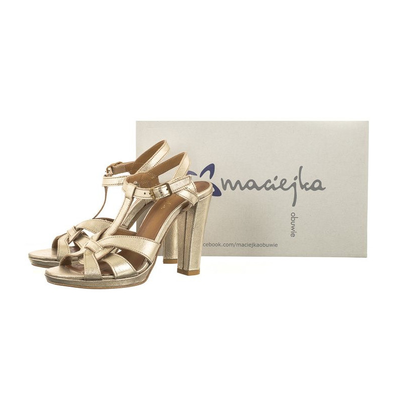 Maciejka Złote 06080-25/00-1 (MA1101-a) sandalai