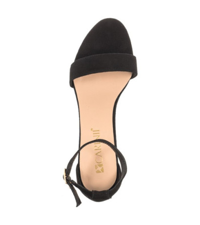Carinii Czarne B8898-H20-000-000-F89 (CI727-a) sandalai