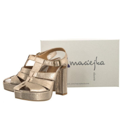 Maciejka Złote 06050-25/00-1 (MA1106-a) sandalai