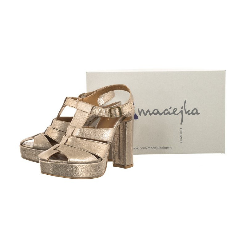 Maciejka Złote 06050-25/00-1 (MA1106-a) sandalai