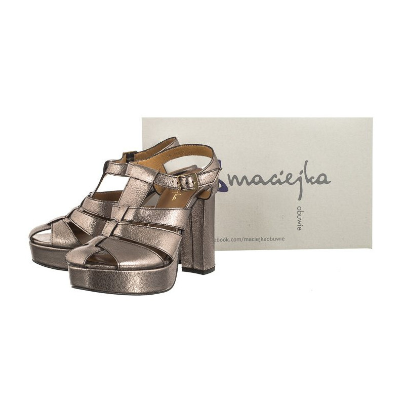Maciejka Grafitowe 06050-20/00-1 (MA1106-b) sandalai