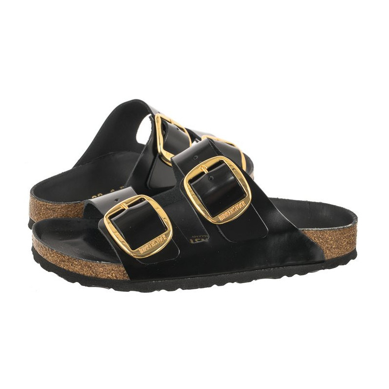 Birkenstock Arizona Big Buckle High-Shine Black 1021476 (BK239-a) Moteriški batai/šlepetės