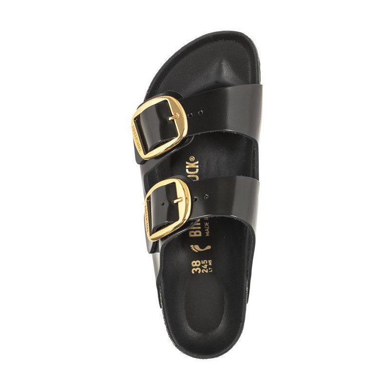 Birkenstock Arizona Big Buckle High-Shine Black 1021476 (BK239-a) Moteriški batai/šlepetės
