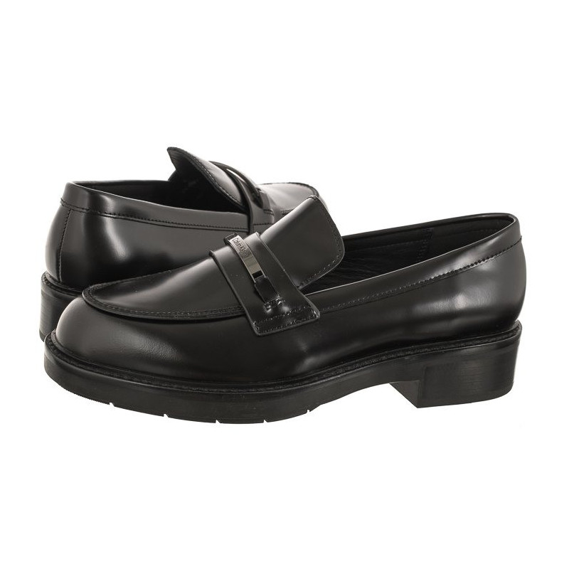 Calvin Klein Rubber Sole Loafer W/HW Ck Black HW0HW01791 BEH (CK312-a) batai