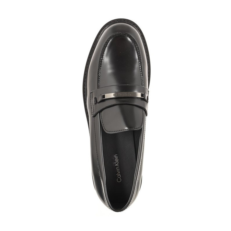 Calvin Klein Rubber Sole Loafer W/HW Ck Black HW0HW01791 BEH (CK312-a) batai