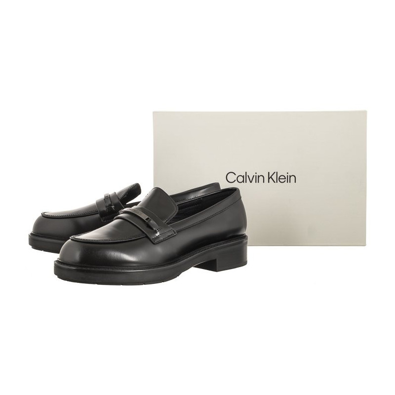 Calvin Klein Rubber Sole Loafer W/HW Ck Black HW0HW01791 BEH (CK312-a) batai