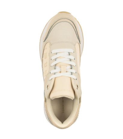 Tommy Hilfiger Elevated Embossed Runner Gold Sugarcane FW0FW07384 AA8 (TH837-a) sportiniai bateliai