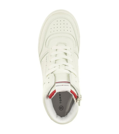 Tommy Hilfiger High Top Lace-Up Sneaker T3X9-33122-1355 530 Off White (TH842-a) sportiniai bateliai