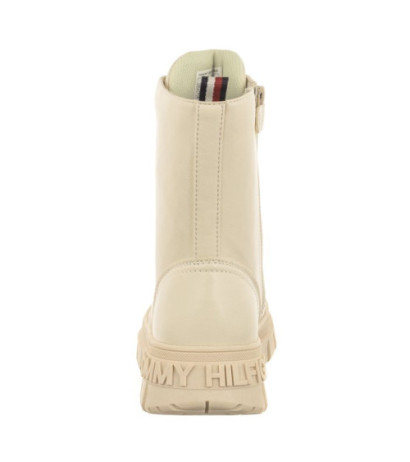 Tommy Hilfiger Lace-Up Bootie T3A5-33057-1355 101 Ivory (TH844-a) batai