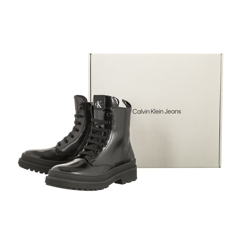 Calvin Klein Lace-Up Bootie V4A5-80703-1453 999 Black (CK315-a) batai