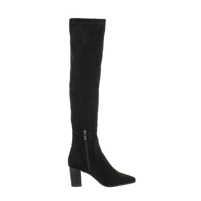 Caprice Czarne 9-25521-41 044 Black Stretch  (CP375-a) bateliai