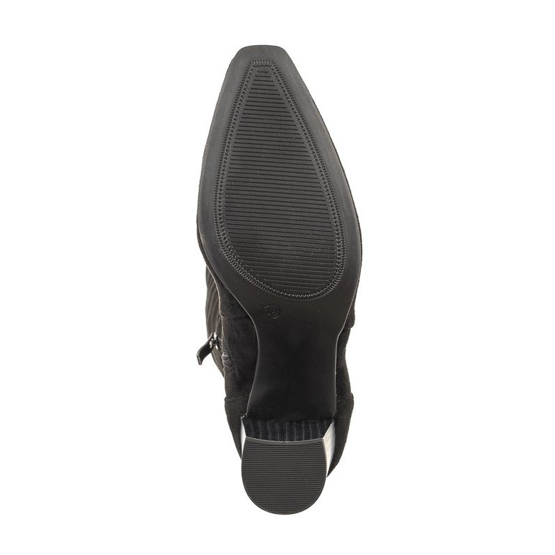 Caprice Czarne 9-25521-41 044 Black Stretch  (CP375-a) bateliai