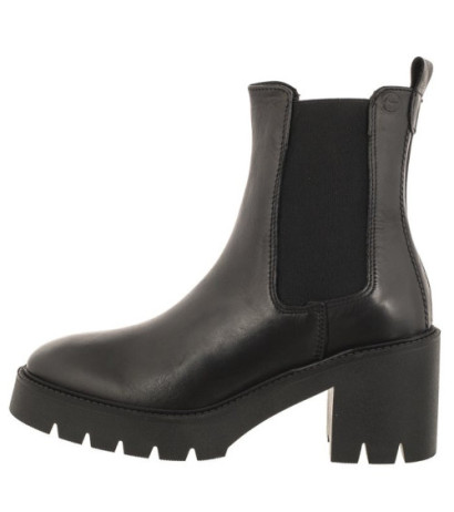 Tamaris Czarne 1-25469-41 003 Black Leather (TM452-a) bateliai