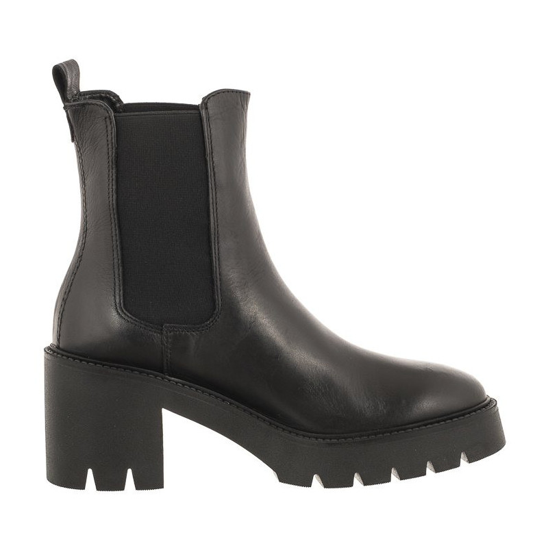 Tamaris Czarne 1-25469-41 003 Black Leather (TM452-a) bateliai