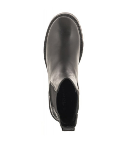 Tamaris Czarne 1-25469-41 003 Black Leather (TM452-a) bateliai