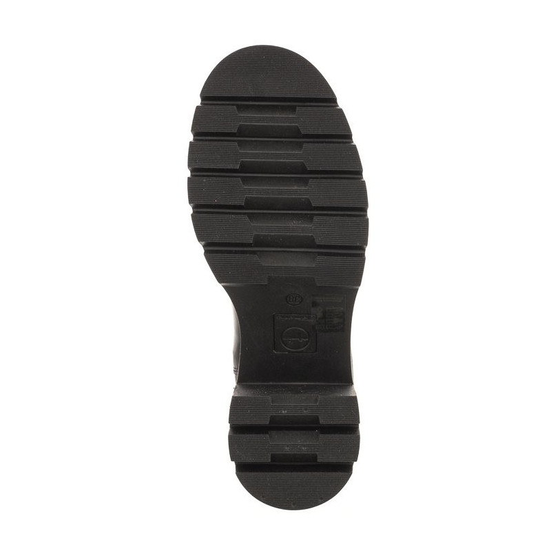 Tamaris Czarne 1-25469-41 003 Black Leather (TM452-a) bateliai