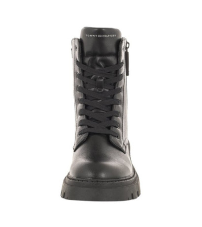 Tommy Hilfiger Lace-Up Bootie T3A5-33026-1355 999 Black (TH849-a) batai