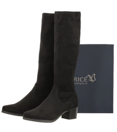 Caprice Czarne 9-25506-41 044 Black Stretch (CP381-a) bateliai