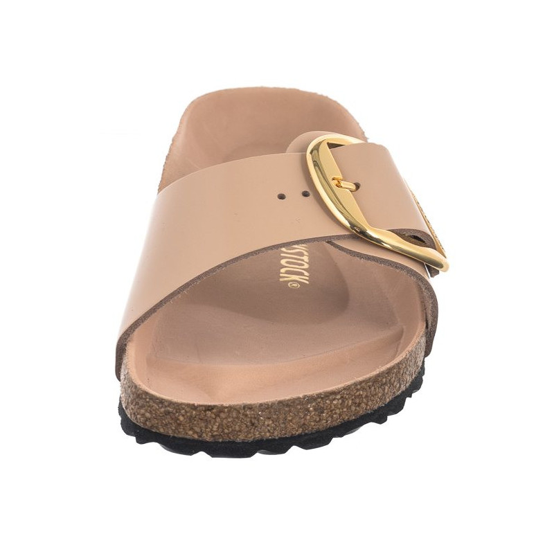 Birkenstock Madrid Big Buckle High-Shine New Beige 1026496 (BK238-b) Moteriški batai/šlepetės