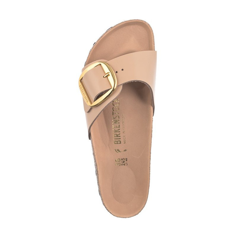 Birkenstock Madrid Big Buckle High-Shine Black 1022650 (BK238-b) Moteriški batai/šlepetės
