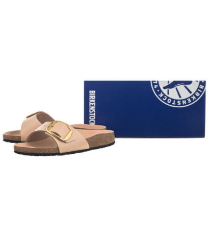 Birkenstock Madrid Big Buckle High-Shine Black 1022650 (BK238-b) Moteriški batai/šlepetės