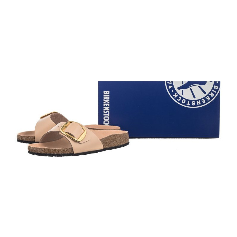 Birkenstock Madrid Big Buckle High-Shine Black 1022650 (BK238-b) Moteriški batai/šlepetės