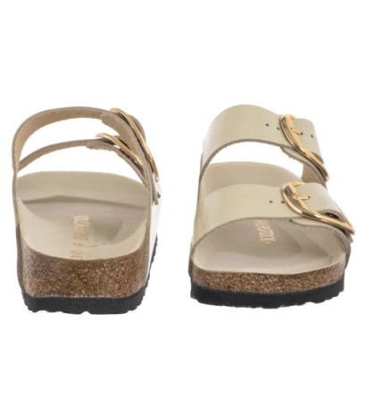 Birkenstock Arizona Big Buckle High-Shine Ecru 1026128 (BK239-g) Moteriški batai/šlepetės