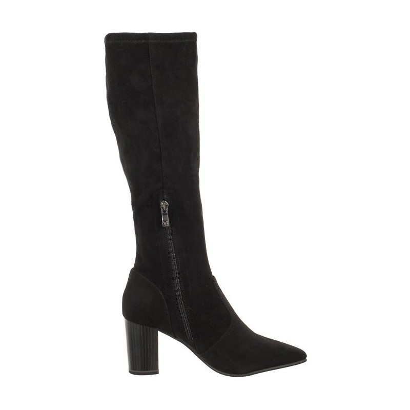 Caprice Czarne 9-25520-41 004 Black Stretch  (CP384-a) bateliai