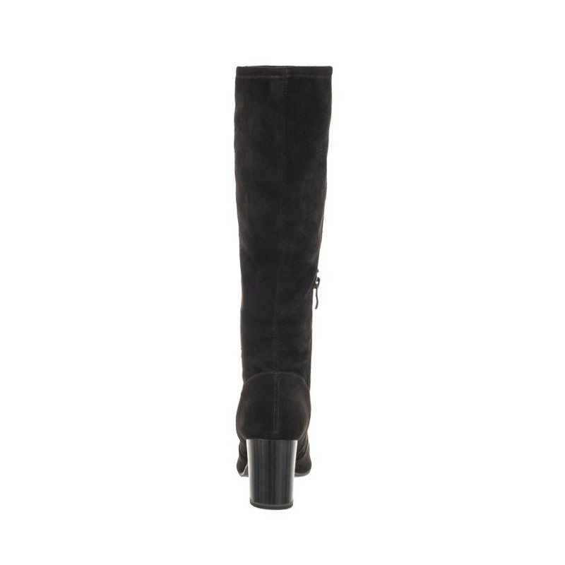 Caprice Czarne 9-25520-41 004 Black Stretch  (CP384-a) bateliai