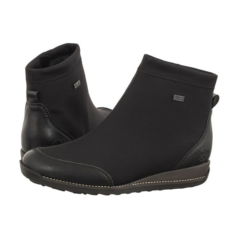Rieker Czarne 44267-00 Black (RI124-a) batai