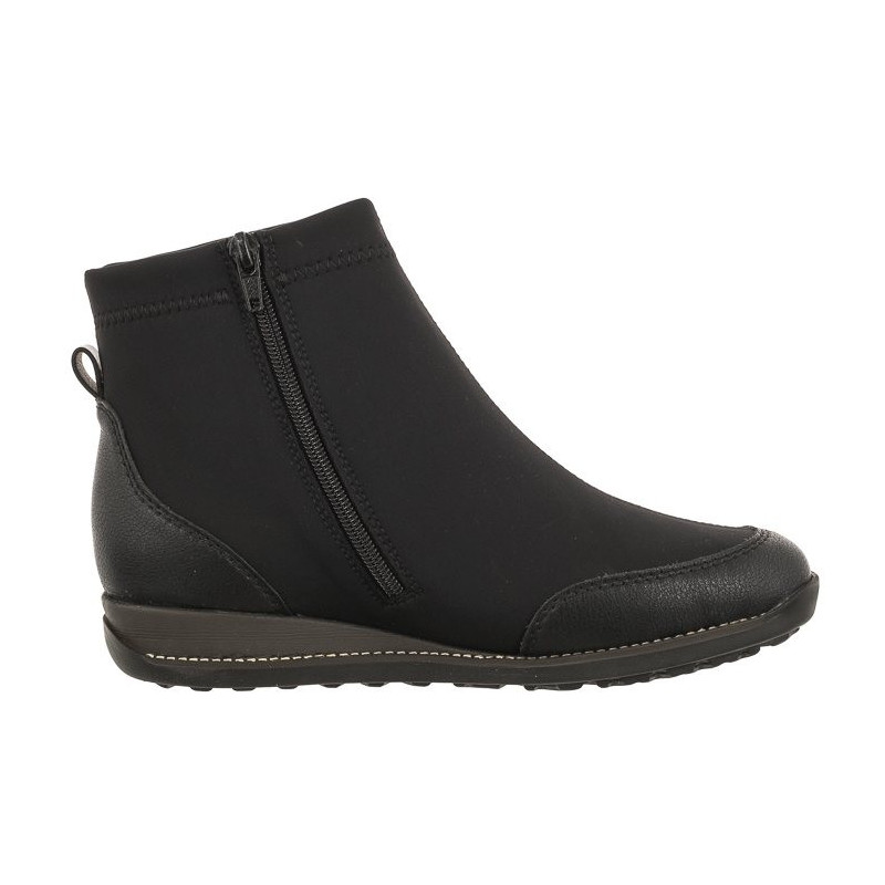 Rieker Czarne 44267-00 Black (RI124-a) batai