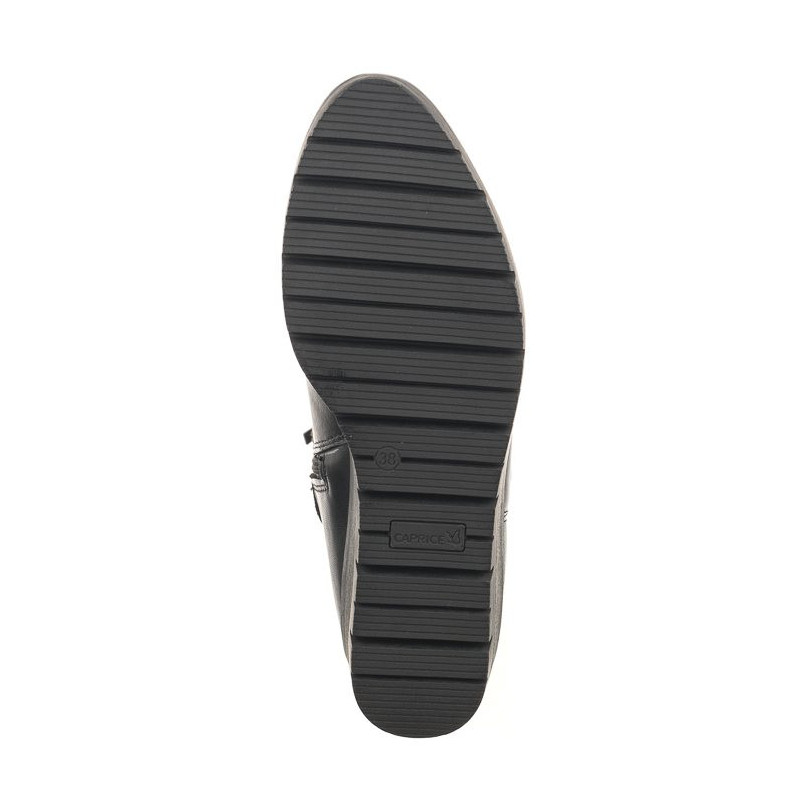 Caprice Czarne 9-25608-41 019 Black Comb (CP388-a) bateliai