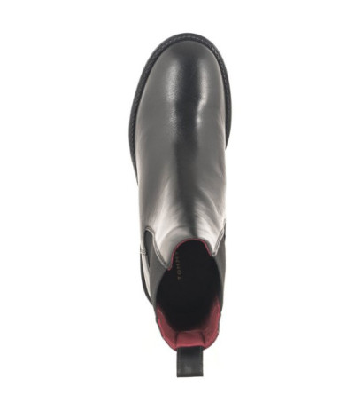 Tommy Hilfiger Elevated Wedge Bootie Black FW0FW07857 BDS (TH861-a) batai
