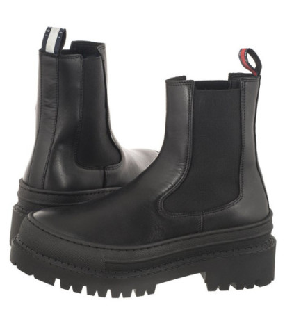 Tommy Hilfiger Tjw Chelsea Foxing Boot Black EN0EN02289 BDS (TH866-a) batai
