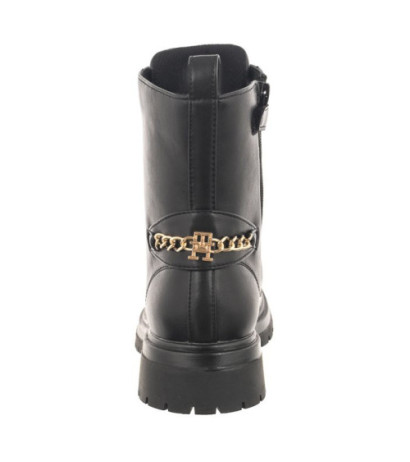 Tommy Hilfiger Lace-Up Bootie T3A5-33017-1355 999 Black (TH870-a) batai