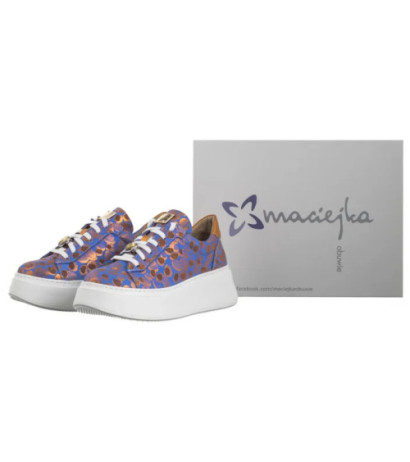 Maciejka Niebieskie/Pomarańczowe 06191-06/00-7 (MA1131-h) bateliai