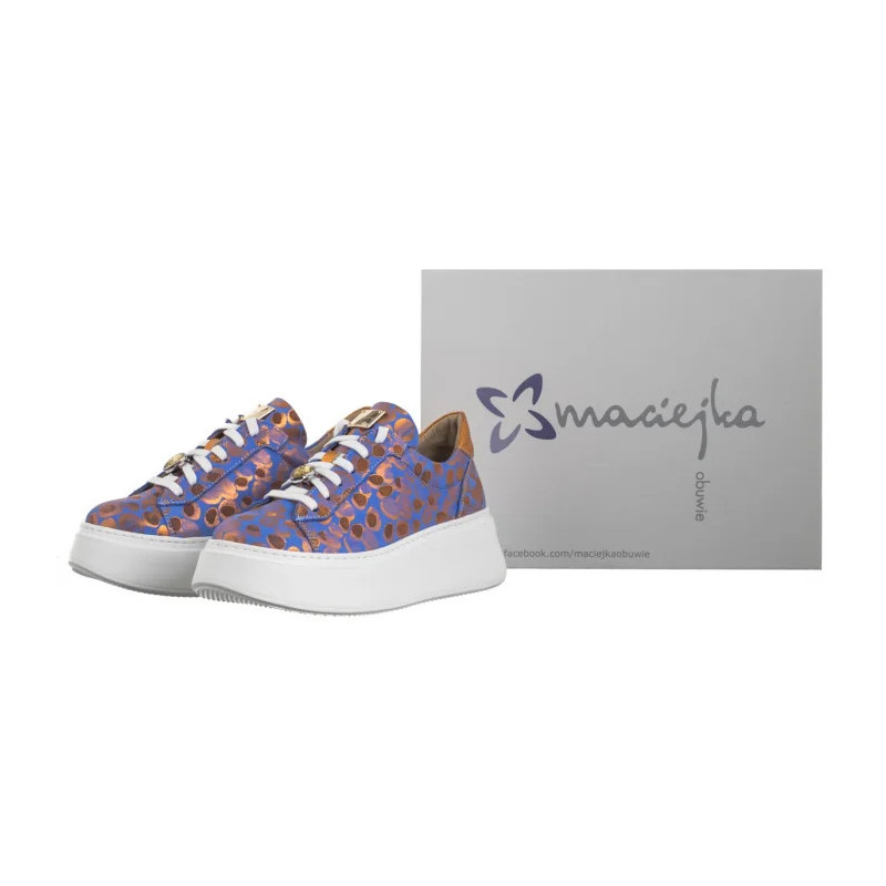 Maciejka Niebieskie/Pomarańczowe 06191-06/00-7 (MA1131-h) bateliai