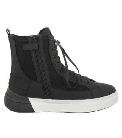 Calvin Klein High Top Lace-up Sneaker V3X9-80733-1464 999 Black (CK354-a) batai