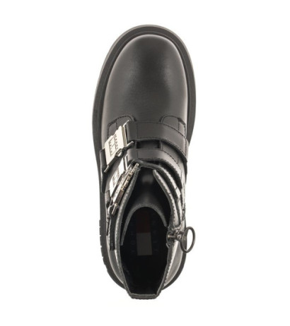 Tommy Hilfiger Tjw Chunky Boot Hardware Black EN0EN02443 BDS (TH887-a) batai