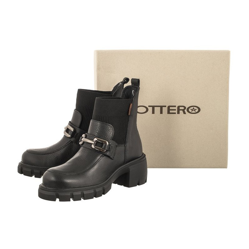 Bottero Czarne 347202 Preto/Onix (BO80-a) bateliai