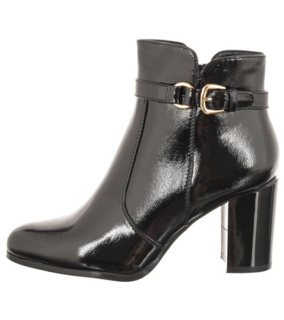 Sergio Leone Czarne Lakierowane BT 324 (SL493-a) bateliai