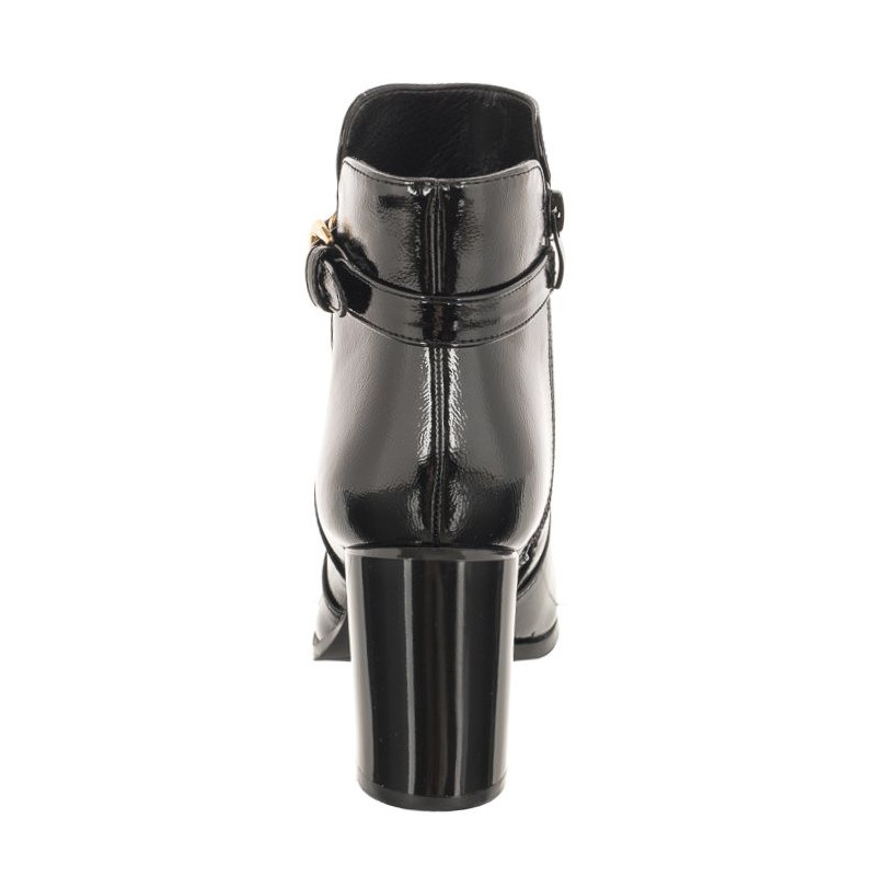 Sergio Leone Czarne Lakierowane BT 324 (SL493-a) bateliai