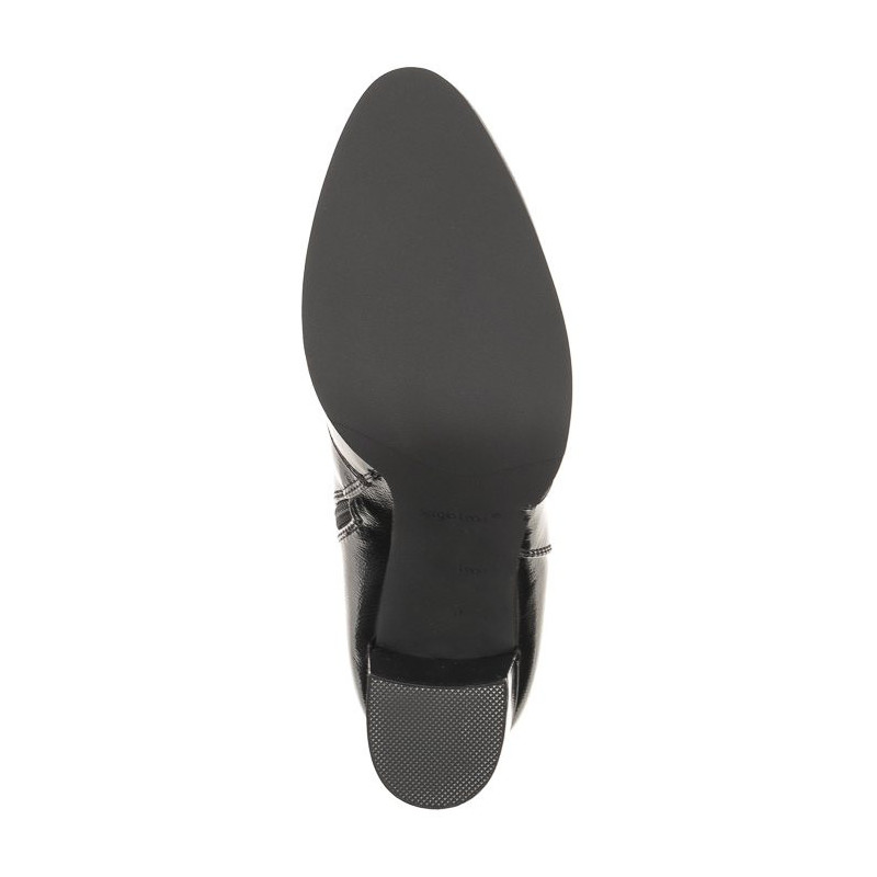 Sergio Leone Czarne Lakierowane BT 324 (SL493-a) batai