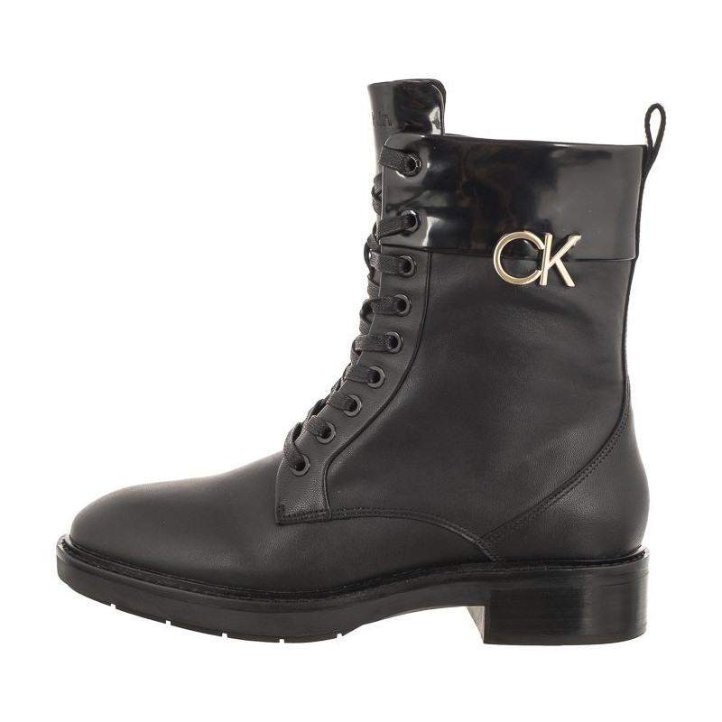 Calvin Klein Rubber Sole Combat Boot W HW0HW01717 (CK370-a) batai