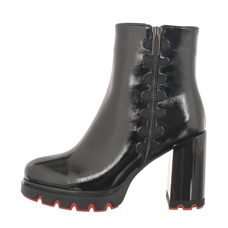Filippo Czarne Lakierowane DBT3332/22 BK (FO51-a) bateliai