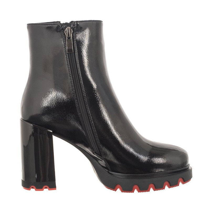 Filippo Czarne Lakierowane DBT3332/22 BK (FO51-a) bateliai