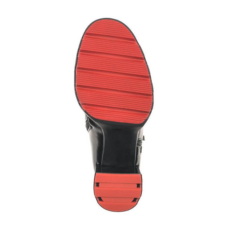Filippo Czarne Lakierowane DBT3332/22 BK (FO51-a) bateliai