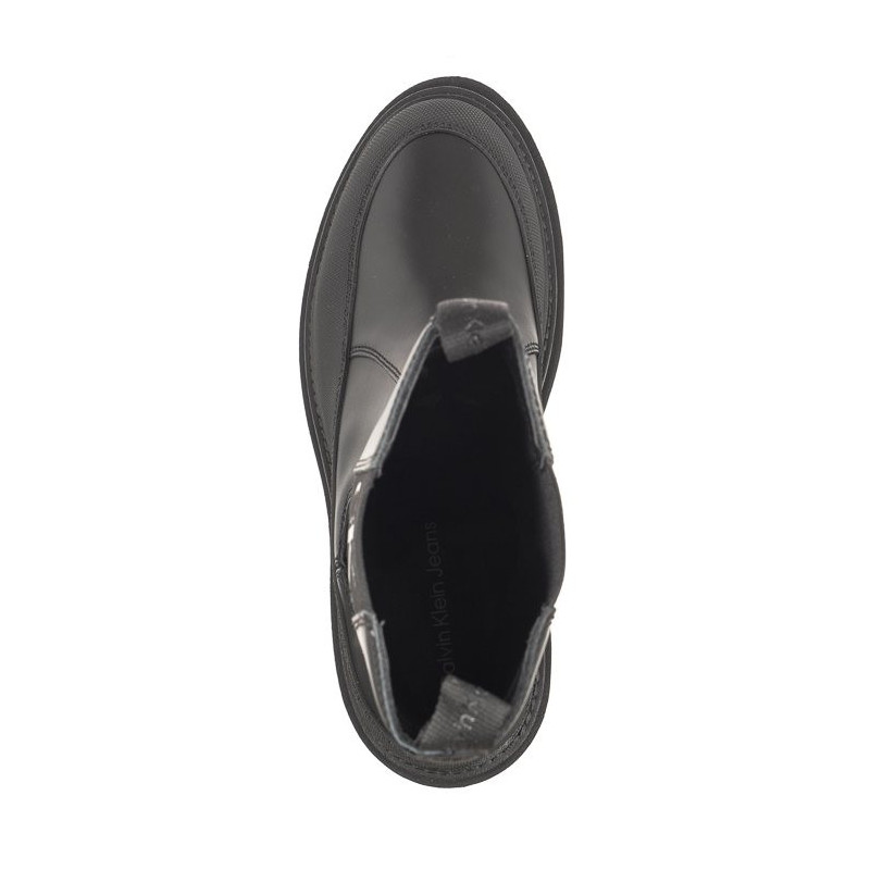 Calvin Klein Flatform Chelsea Boot Lth Wn Triple Black YW0YW01111 0GT (CK386-a) bateliai